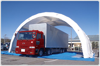 【G-116】車両格納用大型テント
